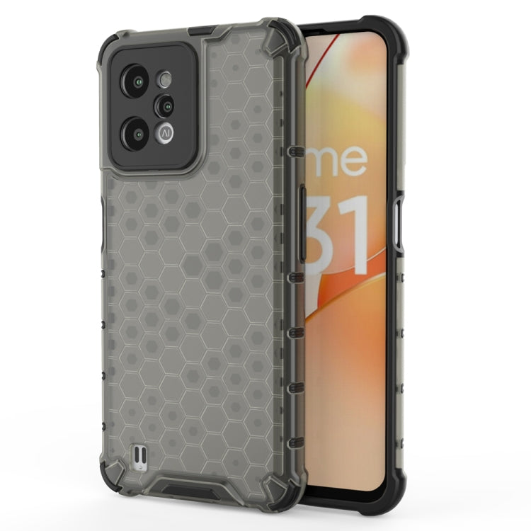 For OPPO Realme C31 4G Shockproof Honeycomb PC + TPU Protective Case
