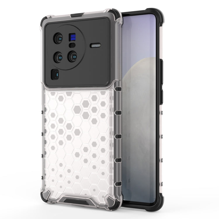 For vivo X80 Pro 5G China Shockproof Honeycomb PC + TPU Protective Case