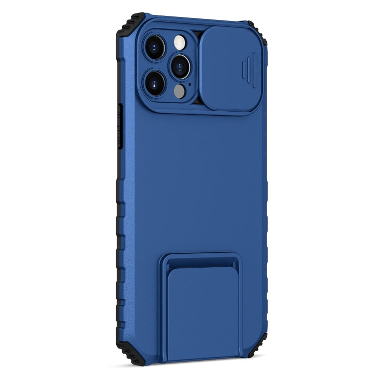 Stereoscopic Holder Sliding Camshield Phone Case For iPhone 13 Pro