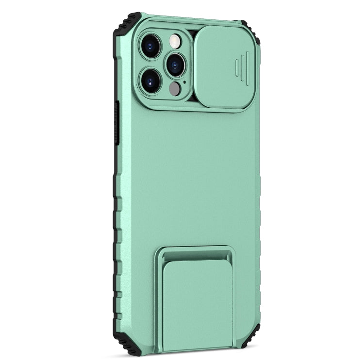 Stereoscopic Holder Sliding Camshield Phone Case For iPhone 13 Pro