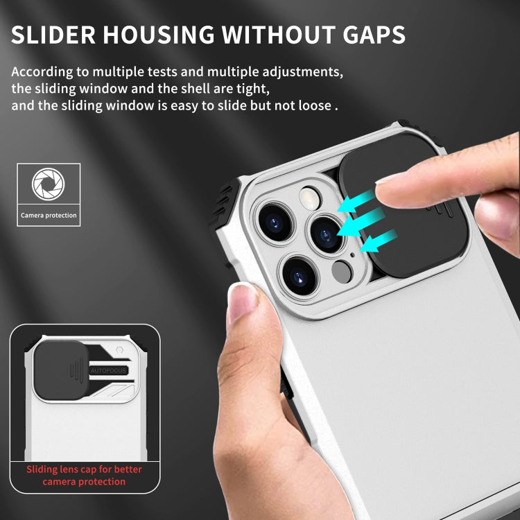 For iPhone 11 Pro Stereoscopic Holder Sliding Camshield Phone Case