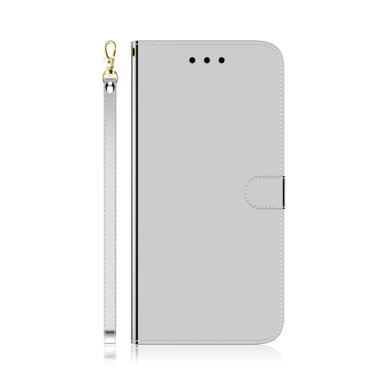 For Wiko Y82 Imitated Mirror Surface Horizontal Flip Leather Phone Case