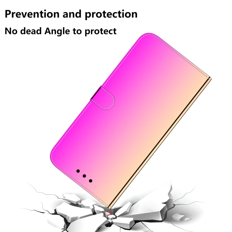 For Wiko Y82 Imitated Mirror Surface Horizontal Flip Leather Phone Case