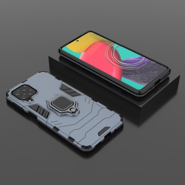 For Samsung Galaxy M53 5G PC + TPU Shockproof Protective Phone Case with Magnetic Ring Holder