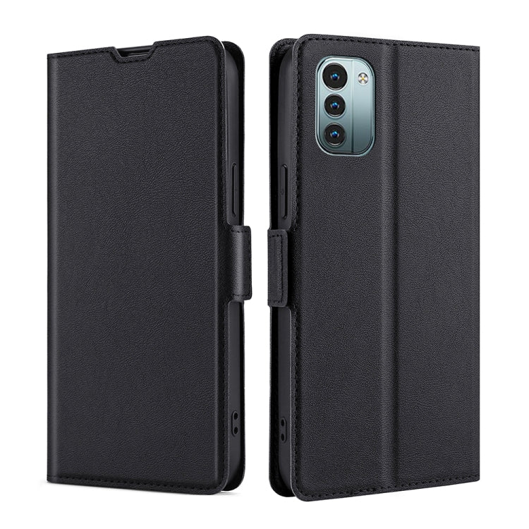 For Nokia G21 / G11 Ultra-thin Voltage Side Buckle Leather Phone Case