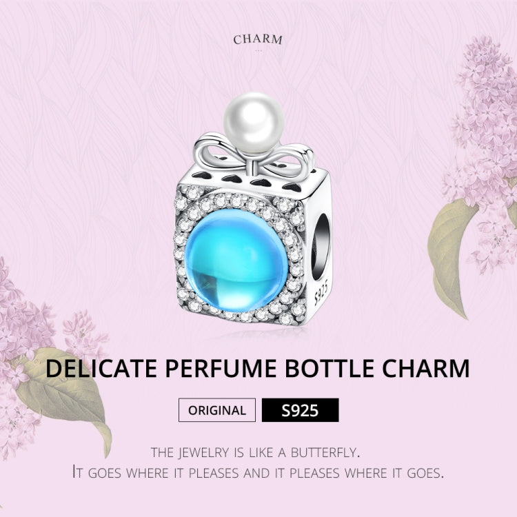 S925 Sterling Silver Perfume Bottle Beads DIY Bracelet Necklace Accessories