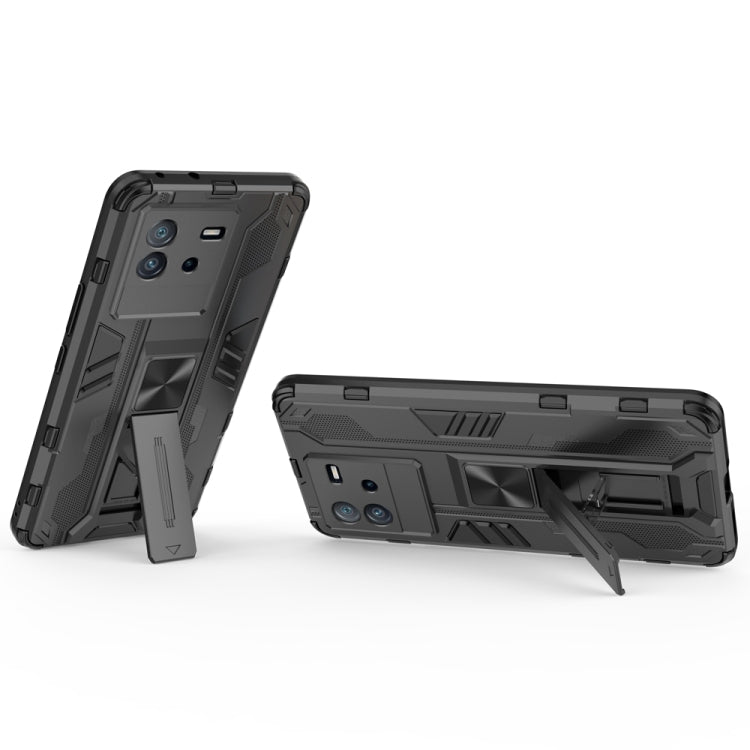 For vivo iQOO Neo6 5G China Supersonic PC + TPU Shock-proof Protective Phone Case with Holder