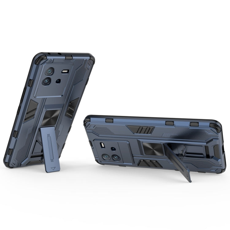 For vivo iQOO Neo6 5G China Supersonic PC + TPU Shock-proof Protective Phone Case with Holder