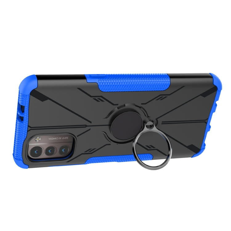 For Nokia G21 Armor Bear Shockproof PC + TPU Phone Case with Ring