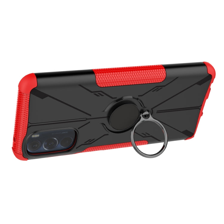For Motorola Moto G Stylus 2022 Armor Bear Shockproof PC + TPU Phone Case with Ring