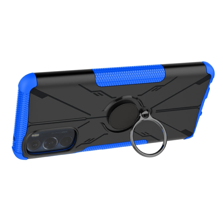 For Motorola Moto G Stylus 2022 Armor Bear Shockproof PC + TPU Phone Case with Ring