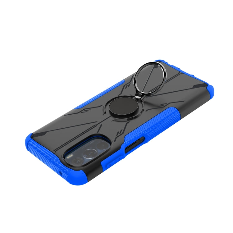 For Motorola Moto G Stylus 2022 Armor Bear Shockproof PC + TPU Phone Case with Ring