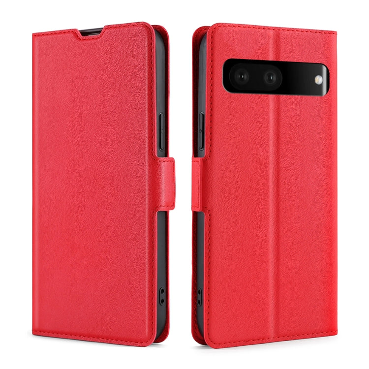 For Google Pixel 7 5G Ultra-thin Voltage Side Buckle Leather Phone Case