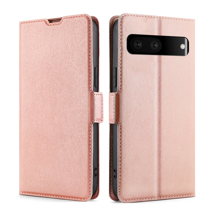 For Google Pixel 7 5G Ultra-thin Voltage Side Buckle Leather Phone Case