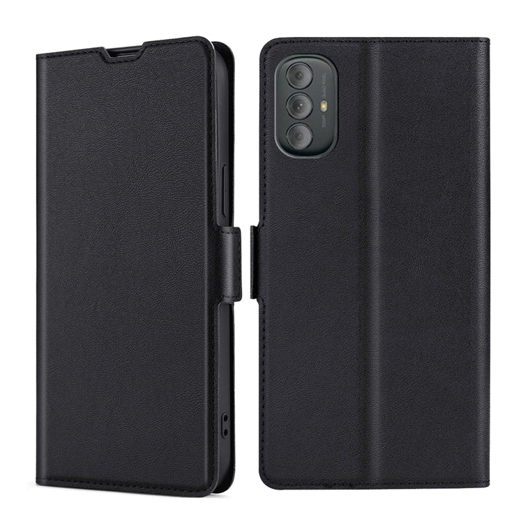 For Motorola Moto G Power 2022 Ultra-thin Voltage Side Buckle Leather Phone Case