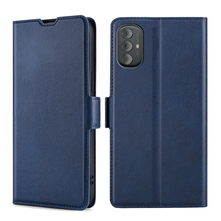 For Motorola Moto G Power 2022 Ultra-thin Voltage Side Buckle Leather Phone Case