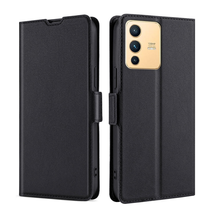 For vivo S12 5G / V23 Ultra-thin Voltage Side Buckle Leather Phone Case