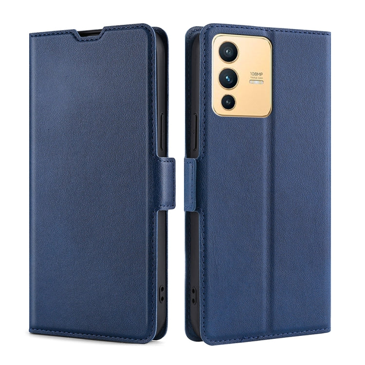 For vivo S12 5G / V23 Ultra-thin Voltage Side Buckle Leather Phone Case