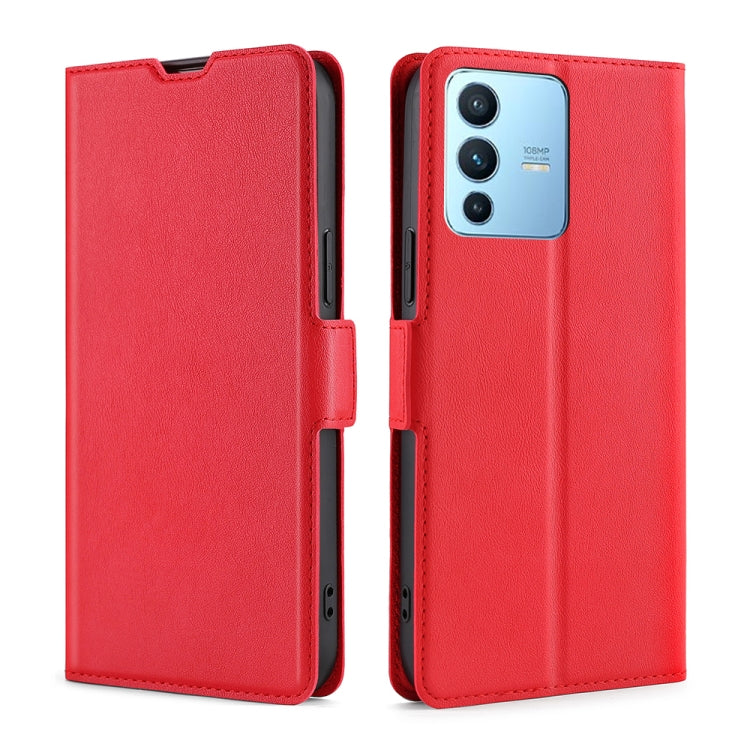 For vivo S12 Pro 5G / V23 Pro Ultra-thin Voltage Side Buckle Leather Phone Case