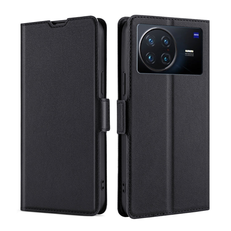 For vivo X Note 5G Ultra-thin Voltage Side Buckle Leather Phone Case