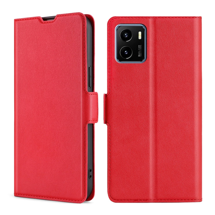 For vivo Y15S Ultra-thin Voltage Side Buckle Leather Phone Case