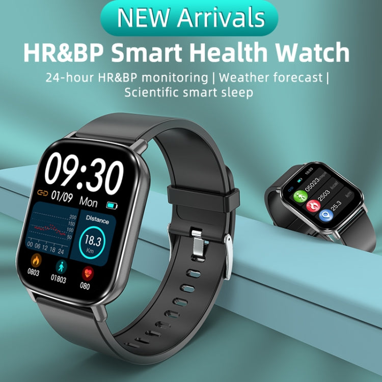 H01 1.69 inch Screen Smart Health Watch, Support 24-hour HR & BP Monitoring, Sleep Monitoring, Female Menstrual Cycle