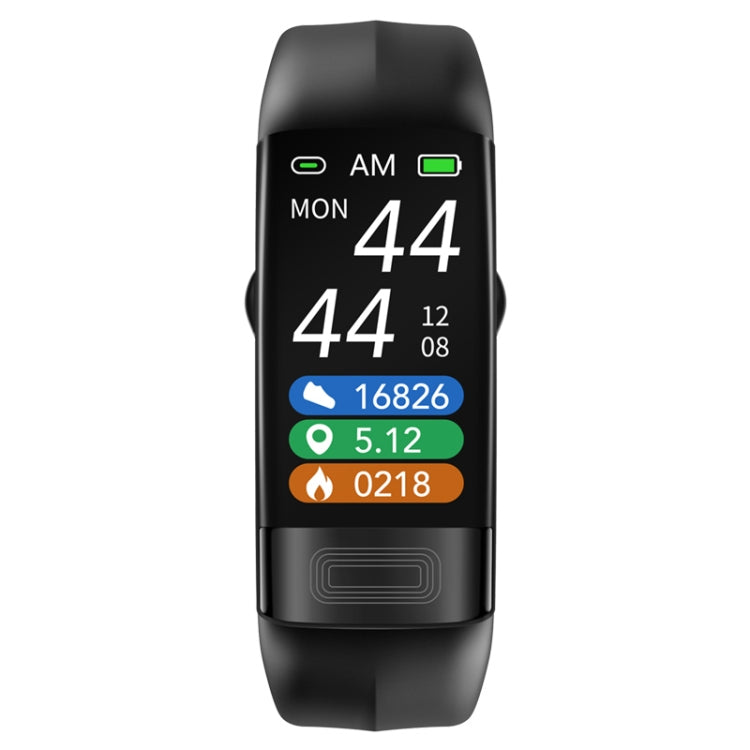 P11 Plus 0.96 inch Screen ECG+HRV Smart Health Bracelet, Support Body Temperature, Dynamic Heart Rate, ECG Monitoring, Blood Oxygen Monitor
