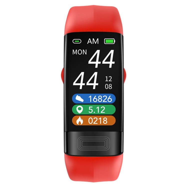 P11 Plus 0.96 inch Screen ECG+HRV Smart Health Bracelet, Support Body Temperature, Dynamic Heart Rate, ECG Monitoring, Blood Oxygen Monitor