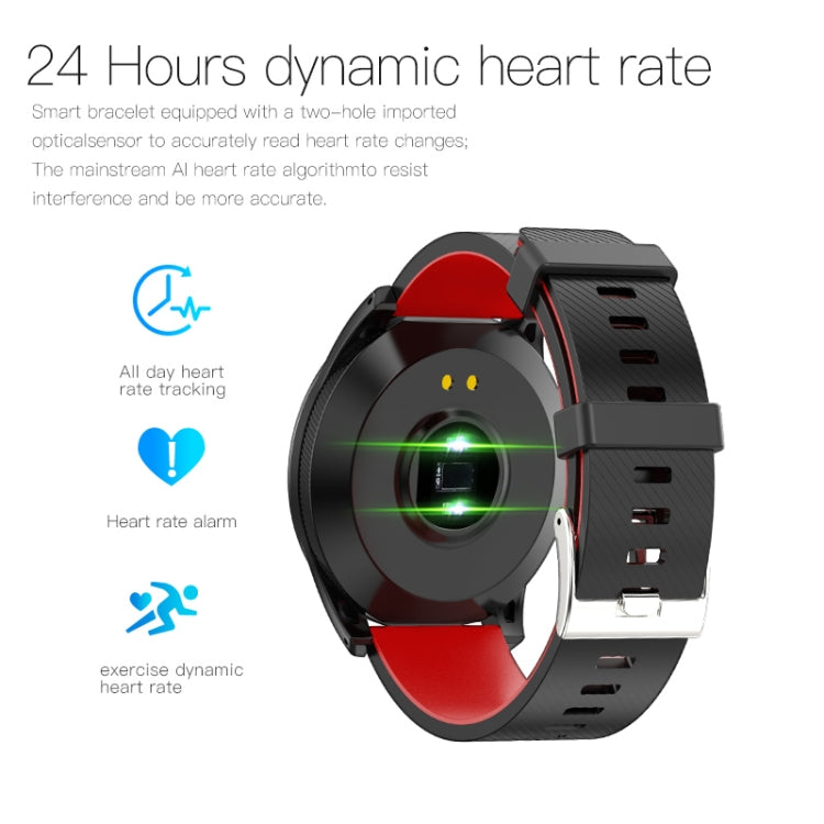 W4 1.3 inch Screen Smart Watch, Support Heart Rate Monitoring, Blood Pressure Monitoring, Sleep Monitoring, Sedentary Reminder