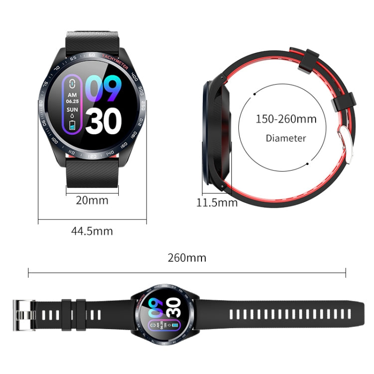 W4 1.3 inch Screen Smart Watch, Support Heart Rate Monitoring, Blood Pressure Monitoring, Sleep Monitoring, Sedentary Reminder