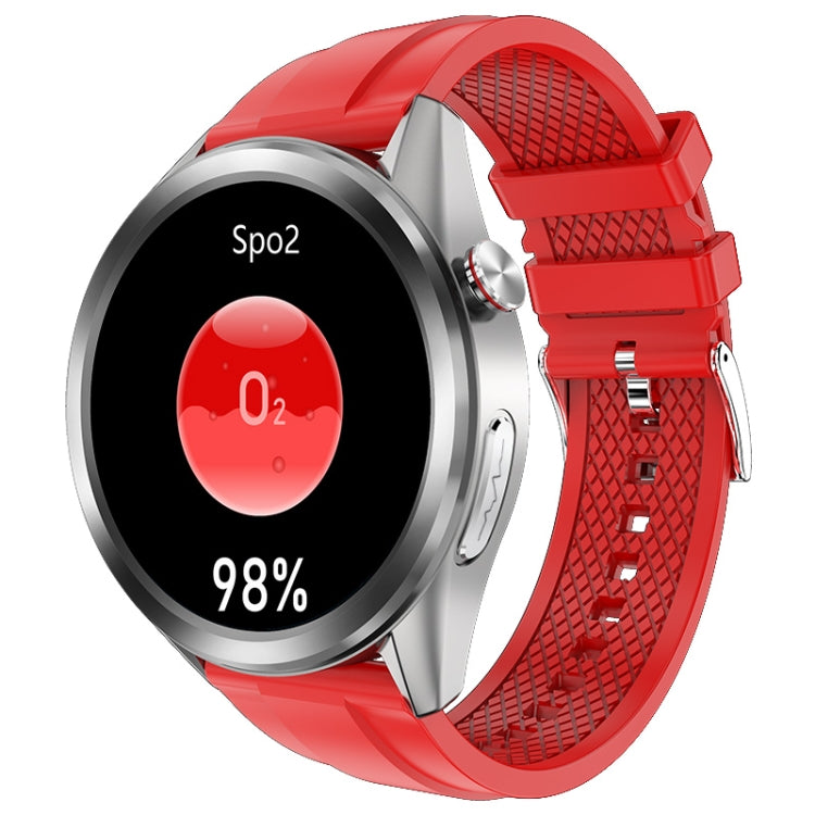 W10 1.3 inch Screen PPG & ECG Smart Health Watch, Support Heart Rate/Blood Pressure Monitoring, ECG Monitoring, Blood Oxygen/Body Temperature Monitoring