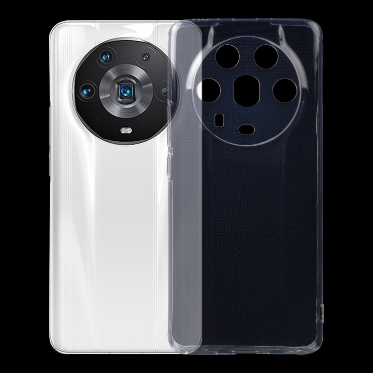 For Honor Magic4 0.75mm Ultra-thin Transparent TPU Phone Case