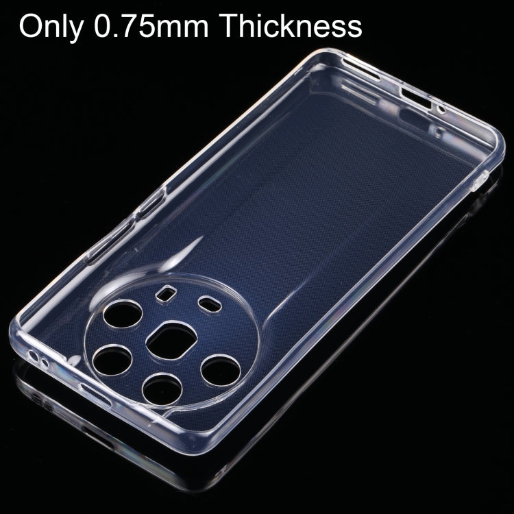 For Honor Magic4 0.75mm Ultra-thin Transparent TPU Phone Case
