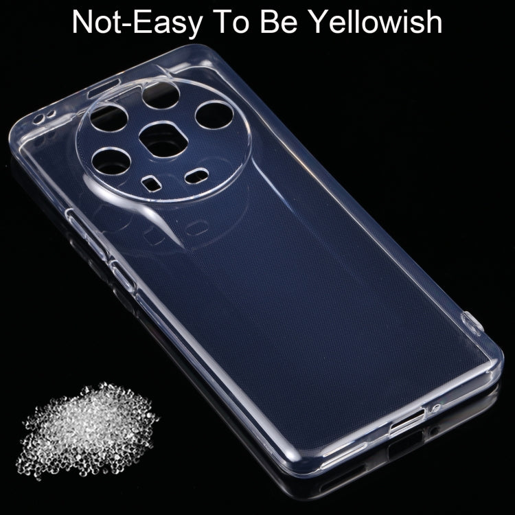 For Honor Magic4 0.75mm Ultra-thin Transparent TPU Phone Case
