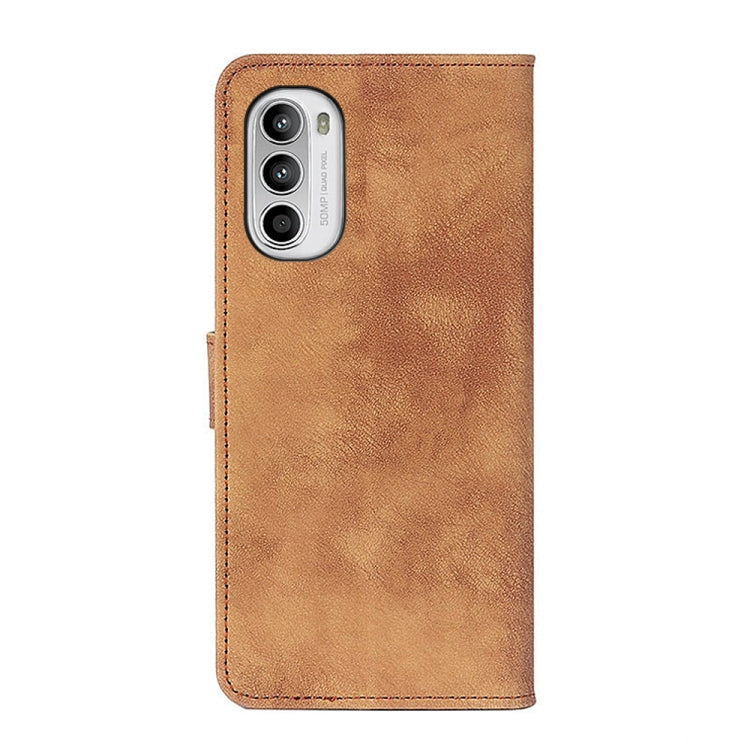 For Motorola Moto G52 Antelope Texture Magnetic Buckle Flip Leather Phone Case