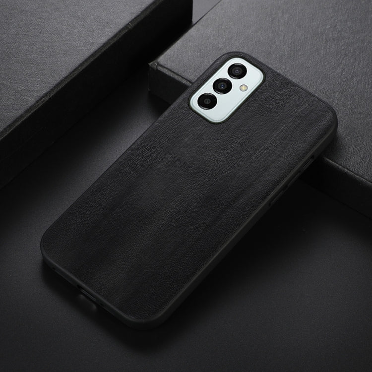 For Samsung Galaxy M23 / F23 5G Yellow Cow Texture PU Phone Case