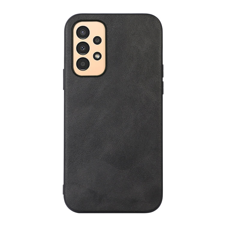 For Samsung Galaxy A13 4G Cowhide Texture PU Phone Case