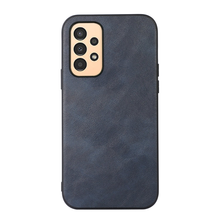For Samsung Galaxy A13 4G Cowhide Texture PU Phone Case