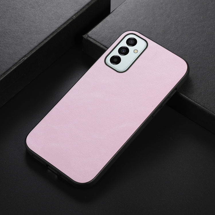 For Samsung Galaxy M23 / F23 5G Cowhide Texture PU Phone Case