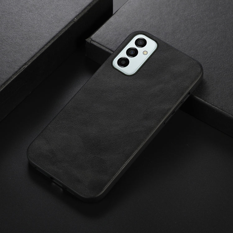 For Samsung Galaxy M23 / F23 5G Cowhide Texture PU Phone Case