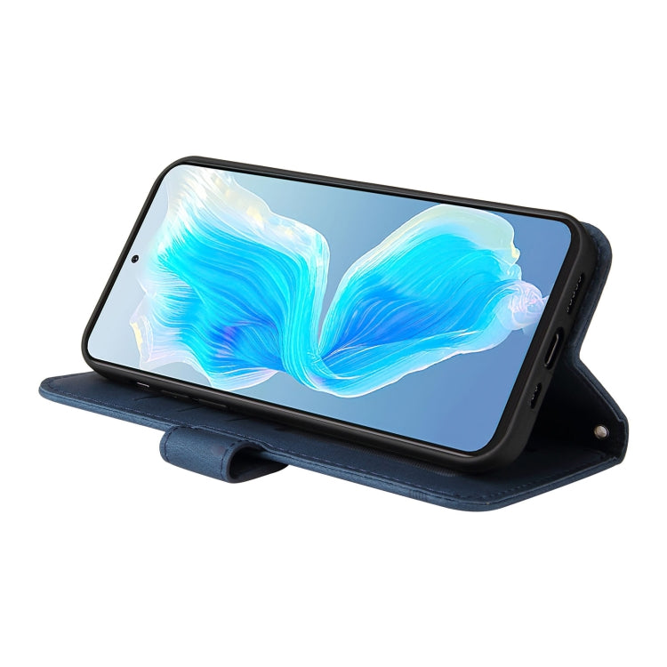 For Tecno Camon 18 Premier Skin Feel Life Tree Metal Button Leather Phone Case