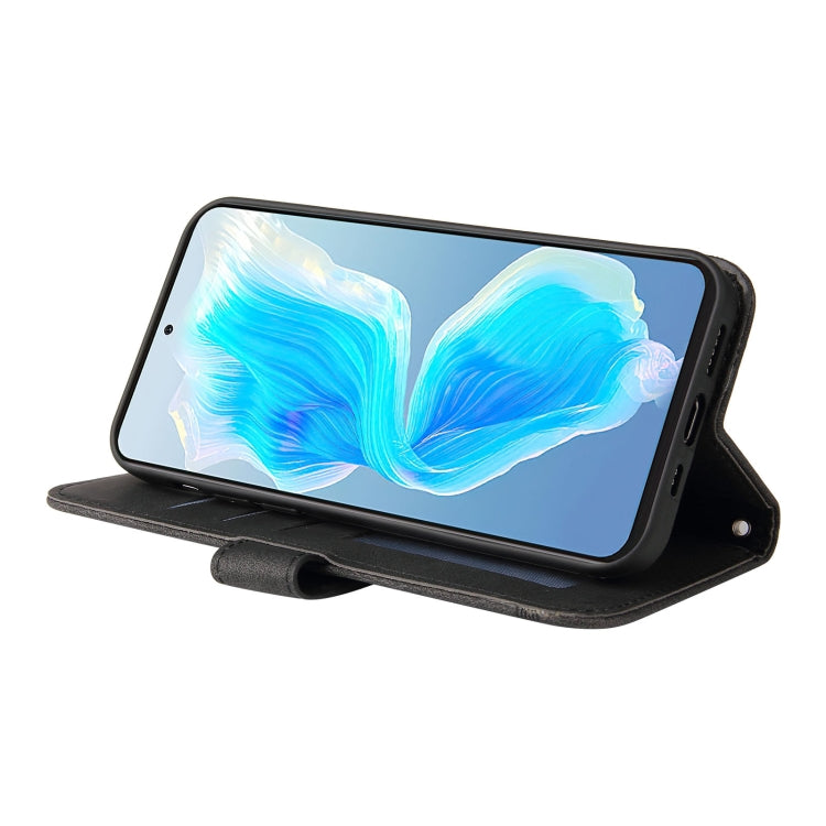 For Tecno Camon 18 Premier Skin Feel Life Tree Metal Button Leather Phone Case