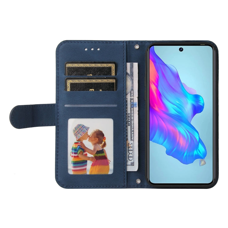 For Tecno Camon 18 / 18 Pro Skin Feel Life Tree Metal Button Leather Phone Case