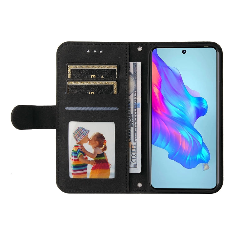 For Tecno Camon 18 / 18 Pro Skin Feel Life Tree Metal Button Leather Phone Case