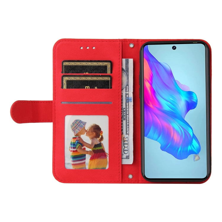 For Tecno Camon 18 / 18 Pro Skin Feel Life Tree Metal Button Leather Phone Case