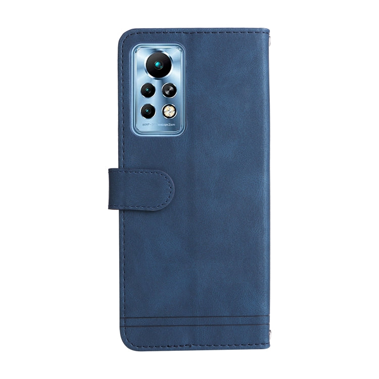 For Infinix Note 11 Pro / 11S / X697 Skin Feel Life Tree Metal Button Leather Phone Case
