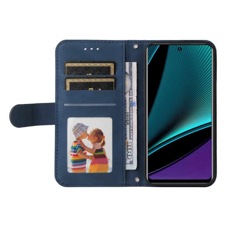 For Infinix Note 11 Pro / 11S / X697 Skin Feel Life Tree Metal Button Leather Phone Case
