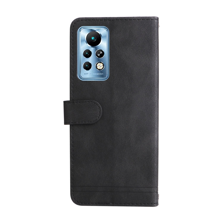 For Infinix Note 11 Pro / 11S / X697 Skin Feel Life Tree Metal Button Leather Phone Case