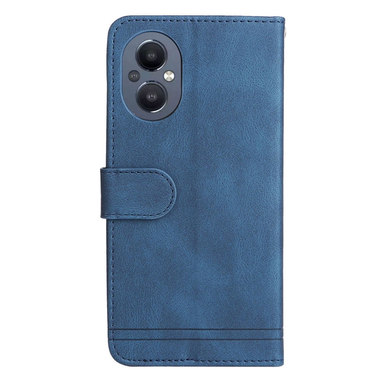 For OPPO A96 5G / Reno7 Z 5G / OnePlus Nord N20 5G Skin Feel Life Tree Metal Button Leather Phone Case