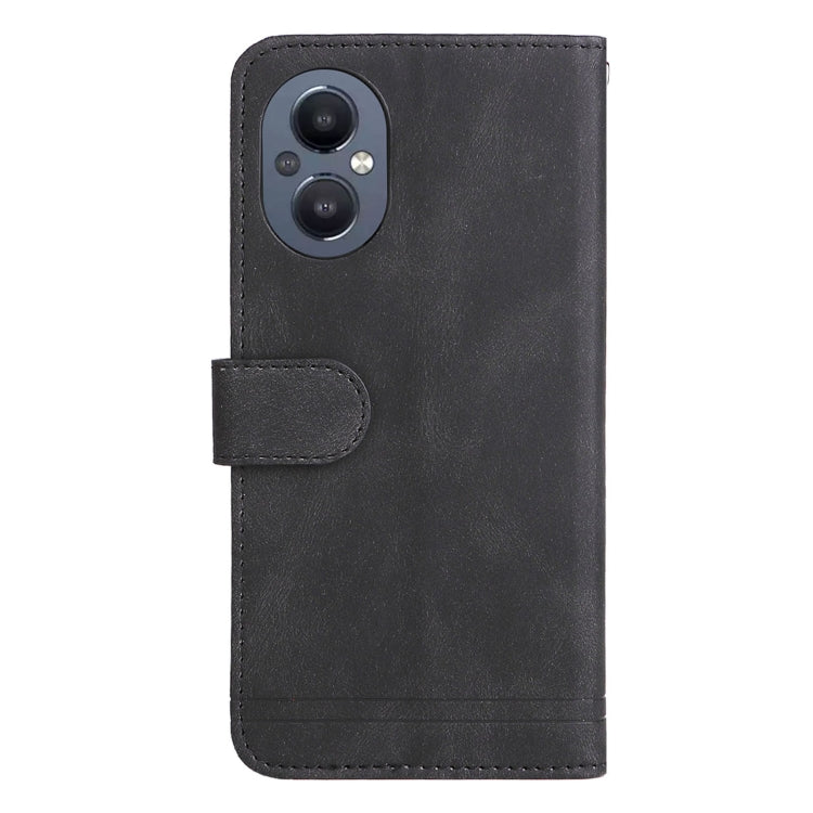 For OPPO A96 5G / Reno7 Z 5G / OnePlus Nord N20 5G Skin Feel Life Tree Metal Button Leather Phone Case